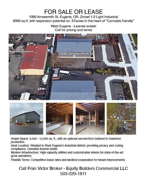 Industrial space for sale or lease